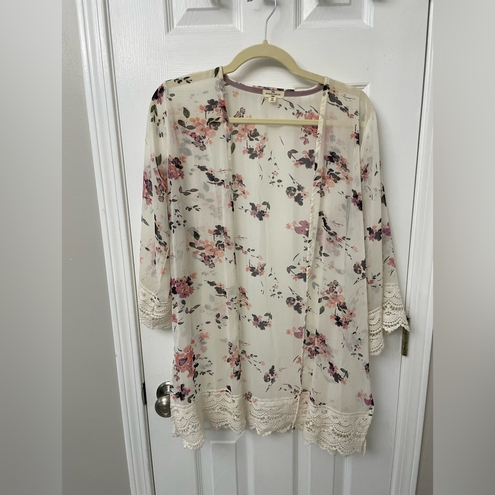 Cream kimono